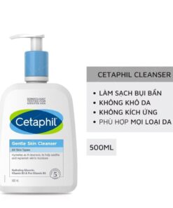 Sữa Rửa Mặt Cetaphil Dịu Lành Cho Da Nhạy Cảm 500ml (Mới)