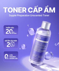 Nước Hoa Hồng Klairs Không Mùi Cho Da Nhạy Cảm 180ml