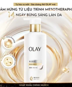 Sữa Dưỡng Thể Olay Sáng Da Với Niacinamide & Vitamin C 260g
